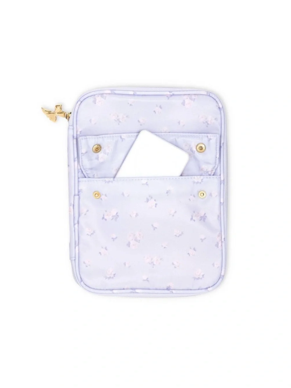 NEW LoveShackFancy Yoobi Everblooming Rosettes Ditsy Tech Organizer NWT